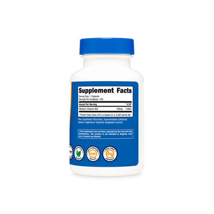 Nutricost R-5-P (Riboflavin-5-Phosphate) (Vitamin B2) Capsules (50 MG) (120 Capsules)