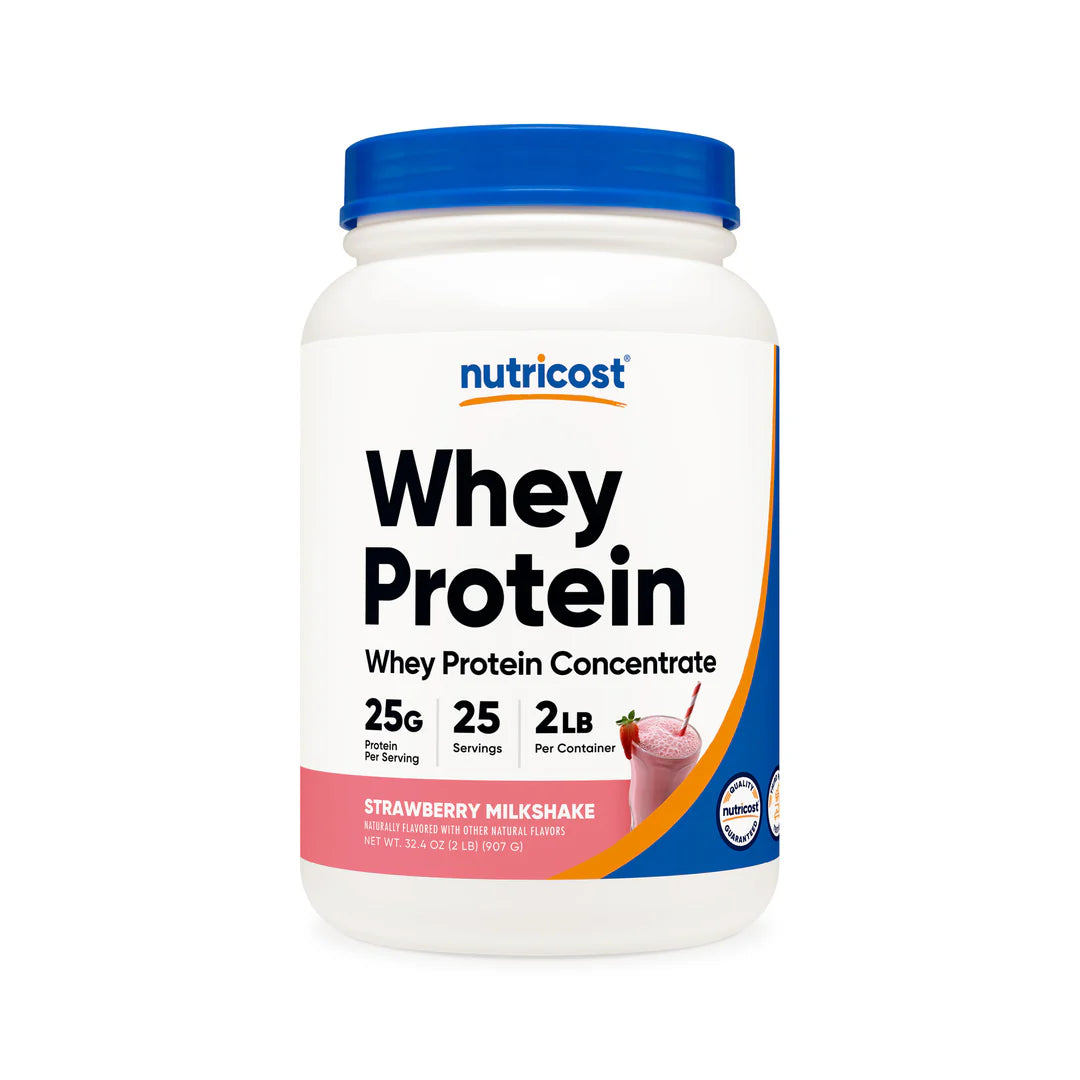 Nutricost Whey Protein Concentrate Powder (2 LB)