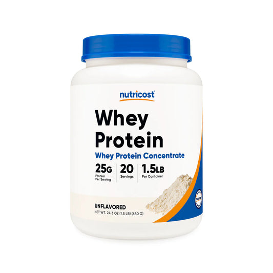 Nutricost Whey Protein Concentrate Powder (1.5 LB)