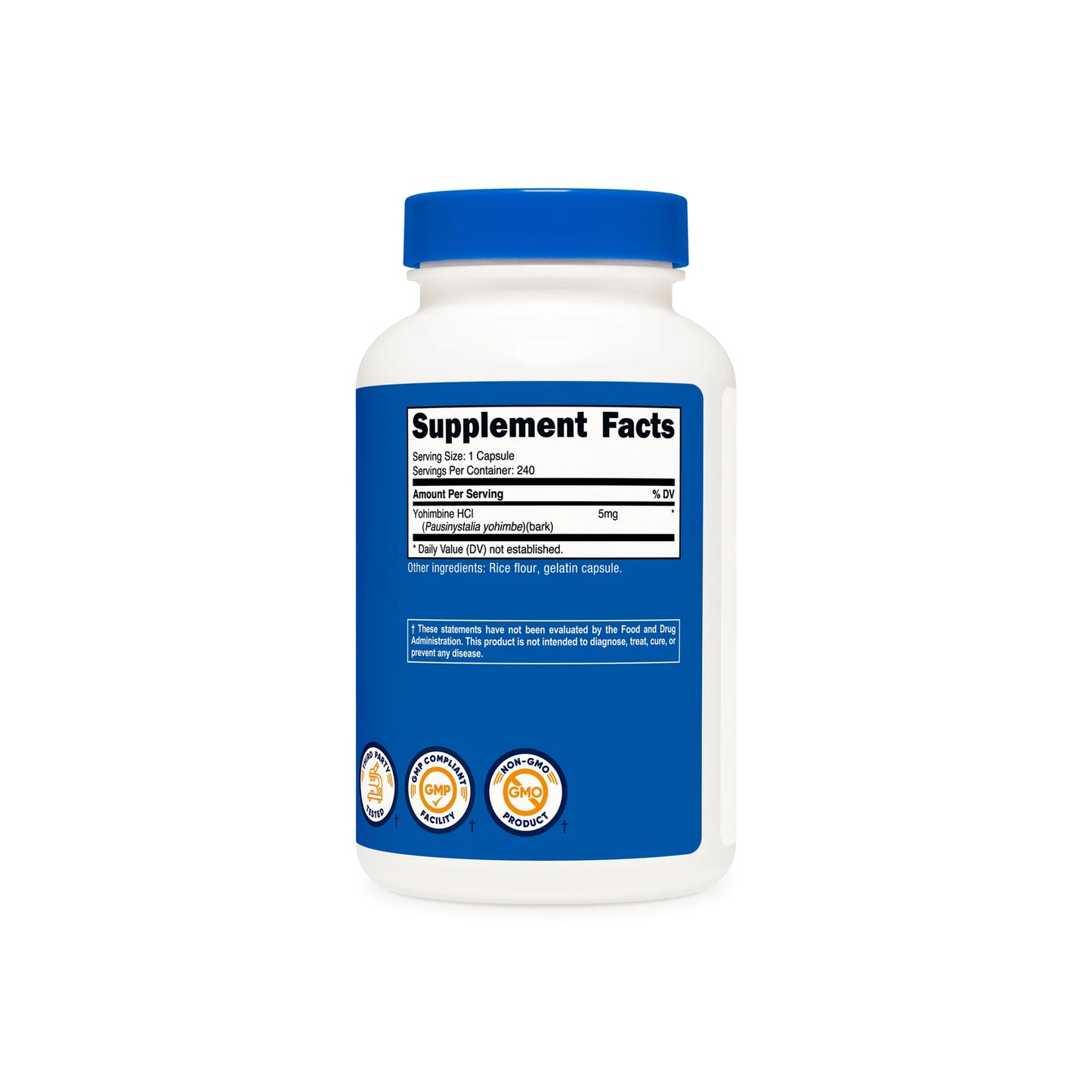 Nutricost 育亨宾盐酸盐胶囊