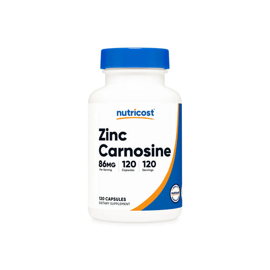 Nutricost Zinc Carnosine Capsules (120 Capsules)