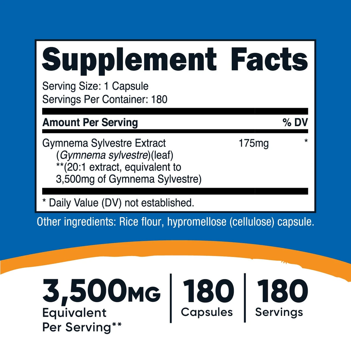 Nutricost Gymnema Sylvestre Extract Capsules