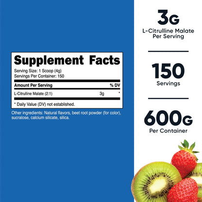 Nutricost L-Citrulline Malate (2:1) Powder (Flavored)