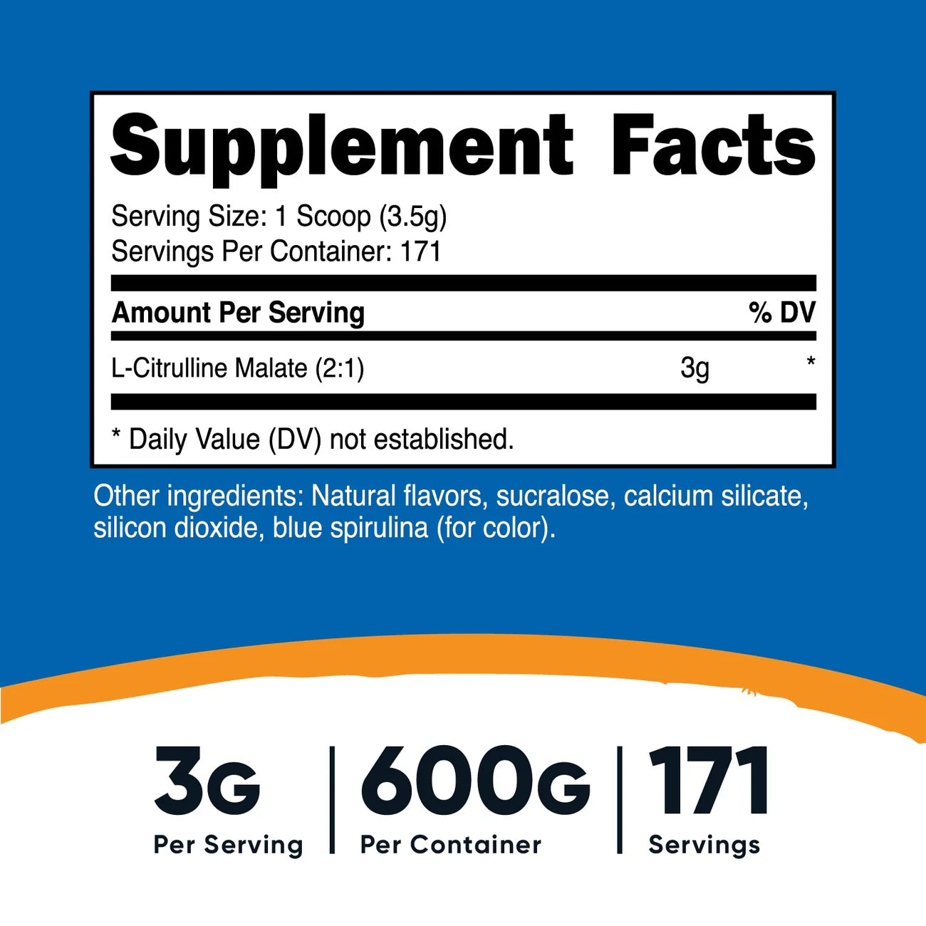 Nutricost L-Citrulline Malate (2:1) Powder (Flavored)