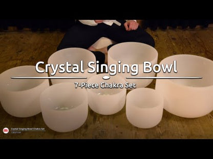 Meinl Crystal Singing Bowl Chakra Set - 432hz